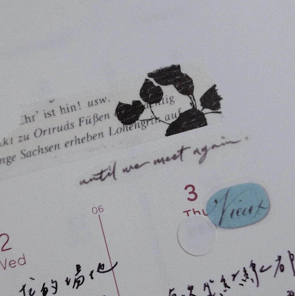 Mr. Eggplants Washi Tape - Soft Spot