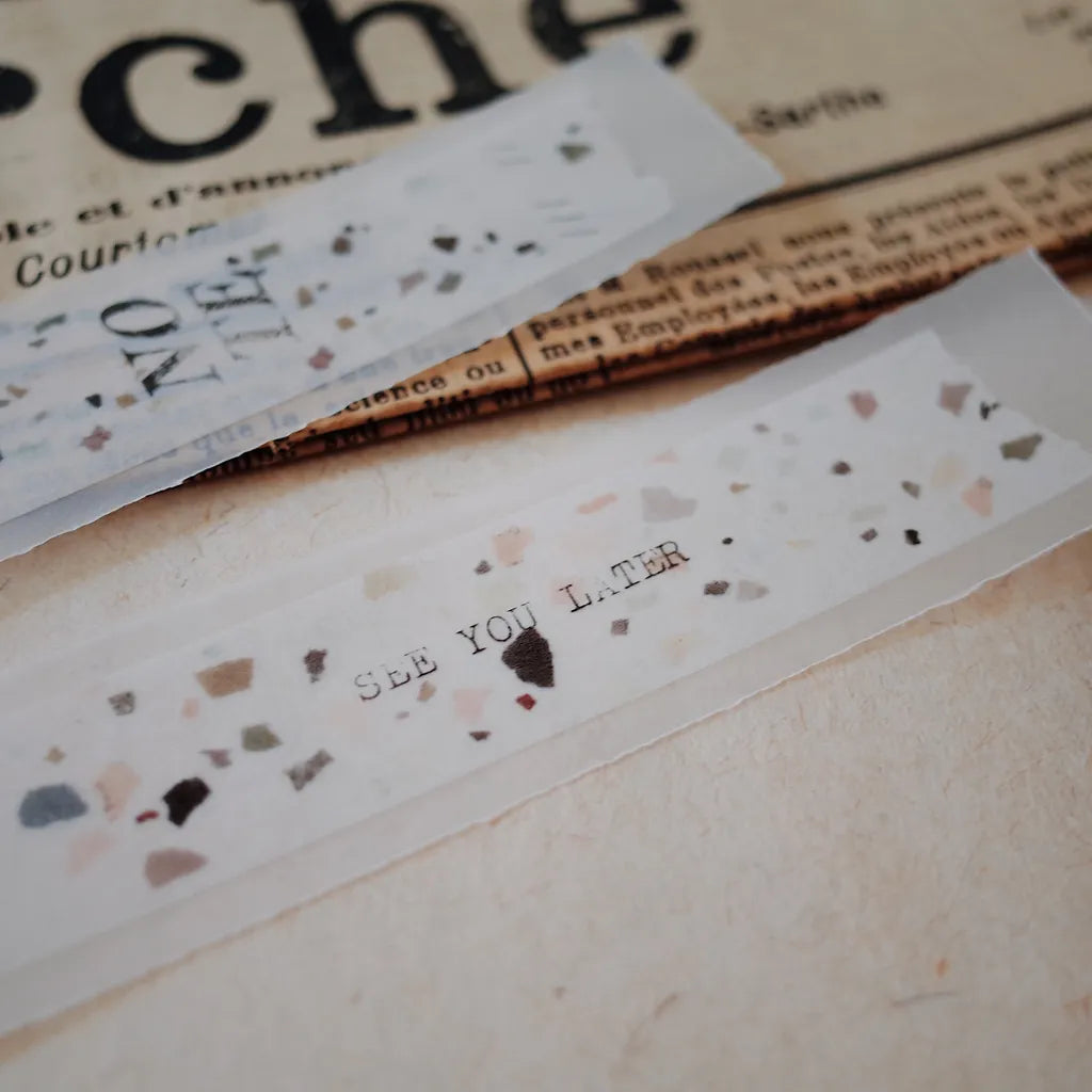 Mr. Eggplants Washi Tape - Terrazzo