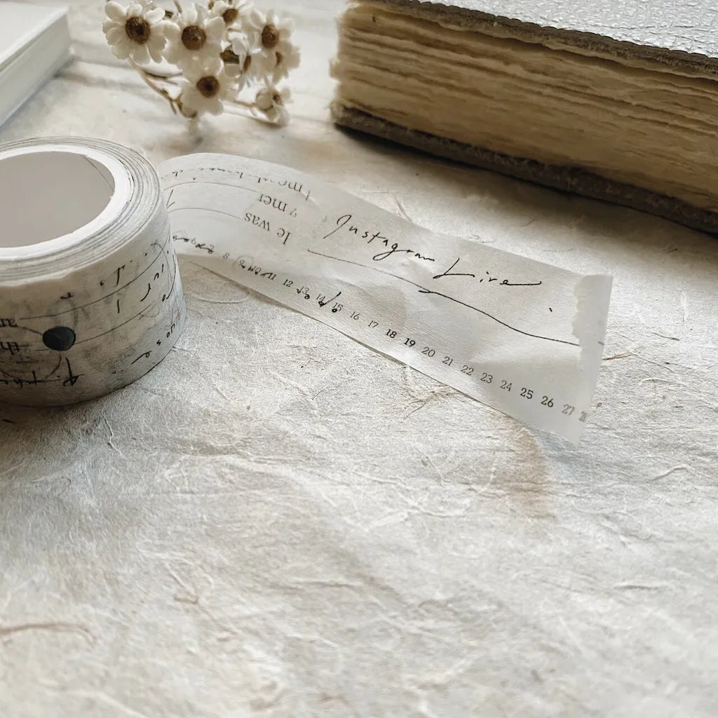 Mr. Eggplants Washi Tape - Think Note II