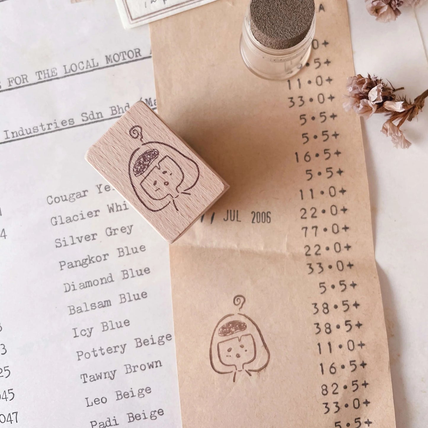 Msbulat Rubber Stamp - Pening