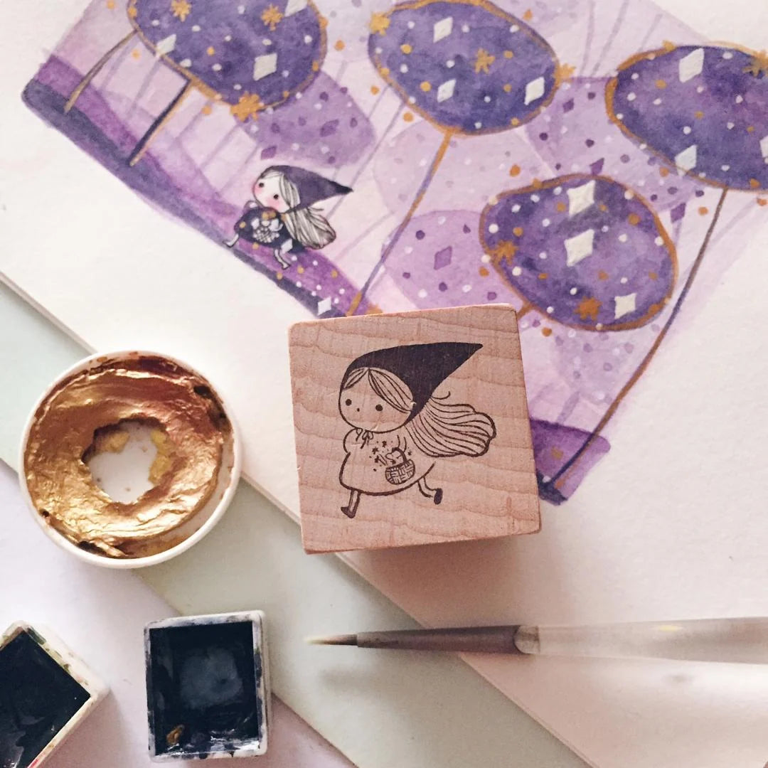 Msbulat Rubber Stamp - Stealing Stars