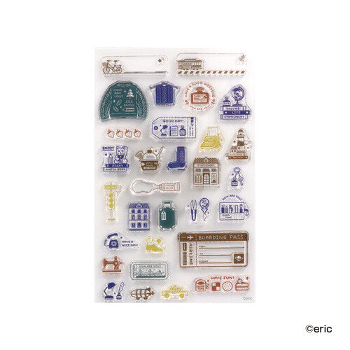 Nippan x Eric Small Things Clear Stamps