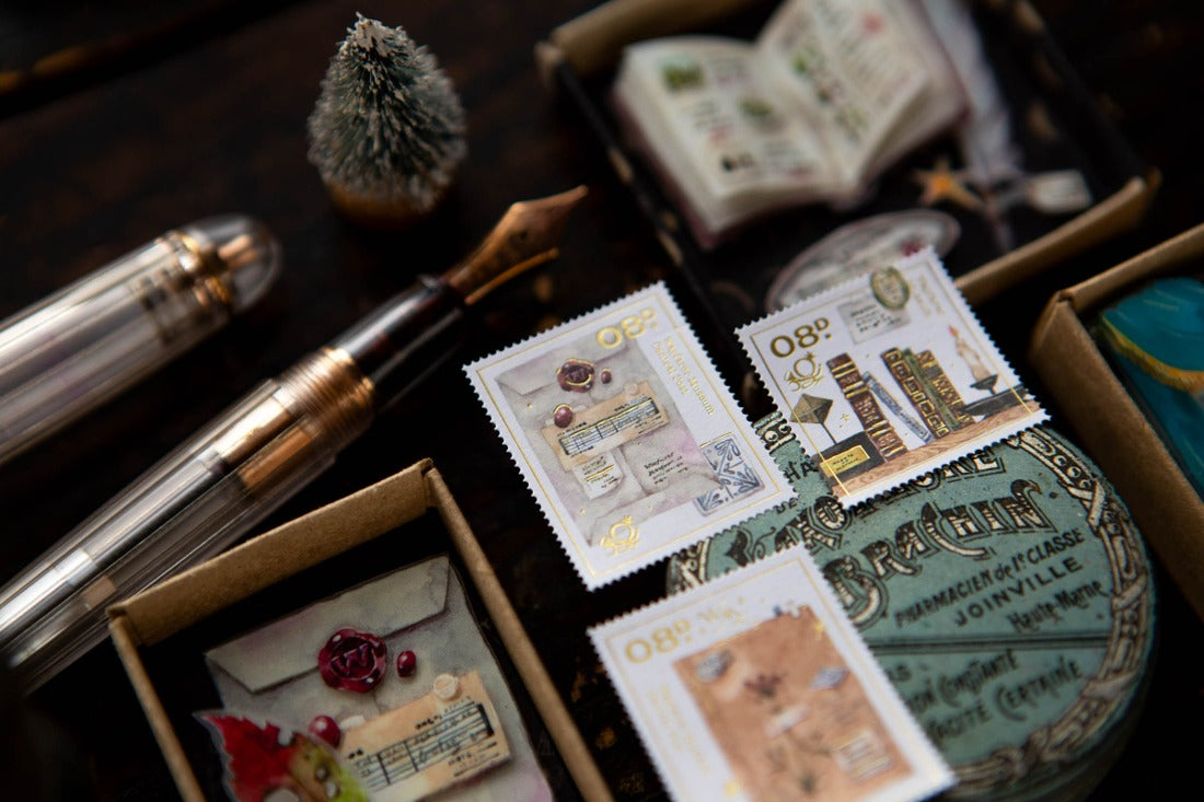 OURS Studio Stamp Sticker Sheet - Desk of Botanist