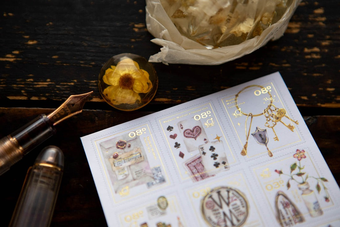 OURS Studio Stamp Sticker Sheet - Desk of Botanist