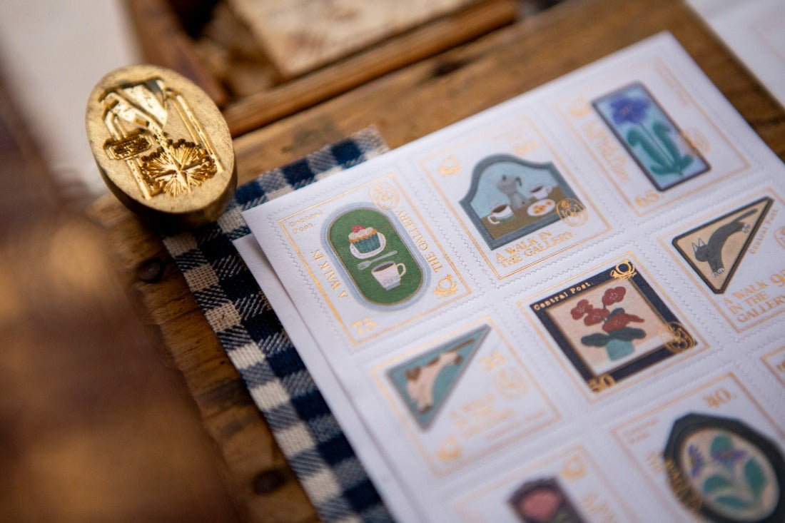 OURS Studio Stamp Sticker Sheet - The Gallery