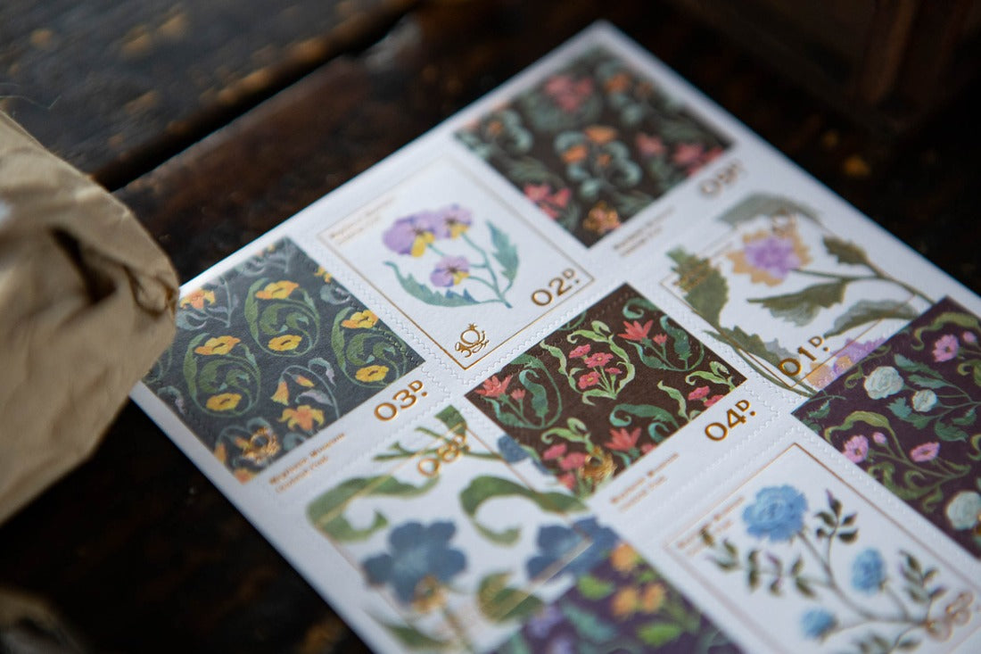 OURS Studio Stamp Sticker Sheet - The Wayfarer's Journal