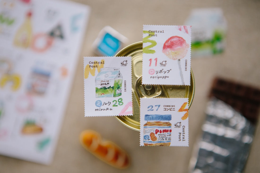 OURS Studio Stamp Sticker Sheet - Convenience Store