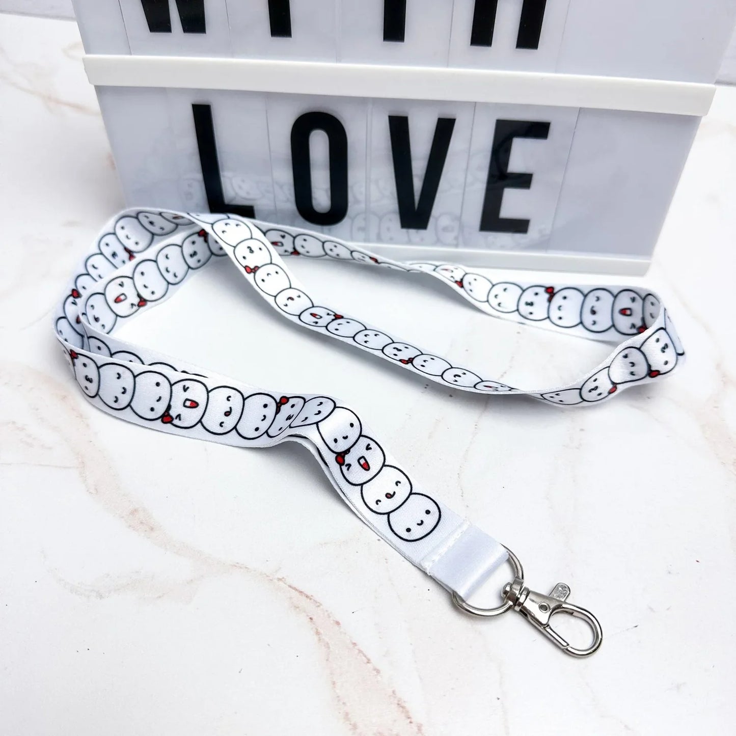 Once More With Love Lanyard - Munchkin (Destash)