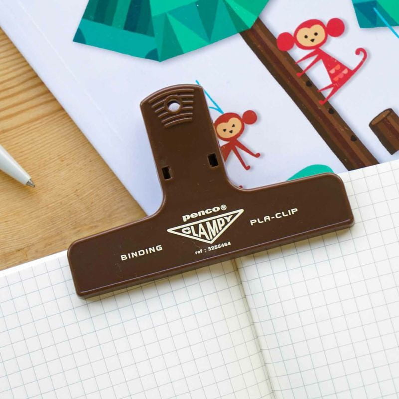 Penco Clampy Clip - Clear Yellow