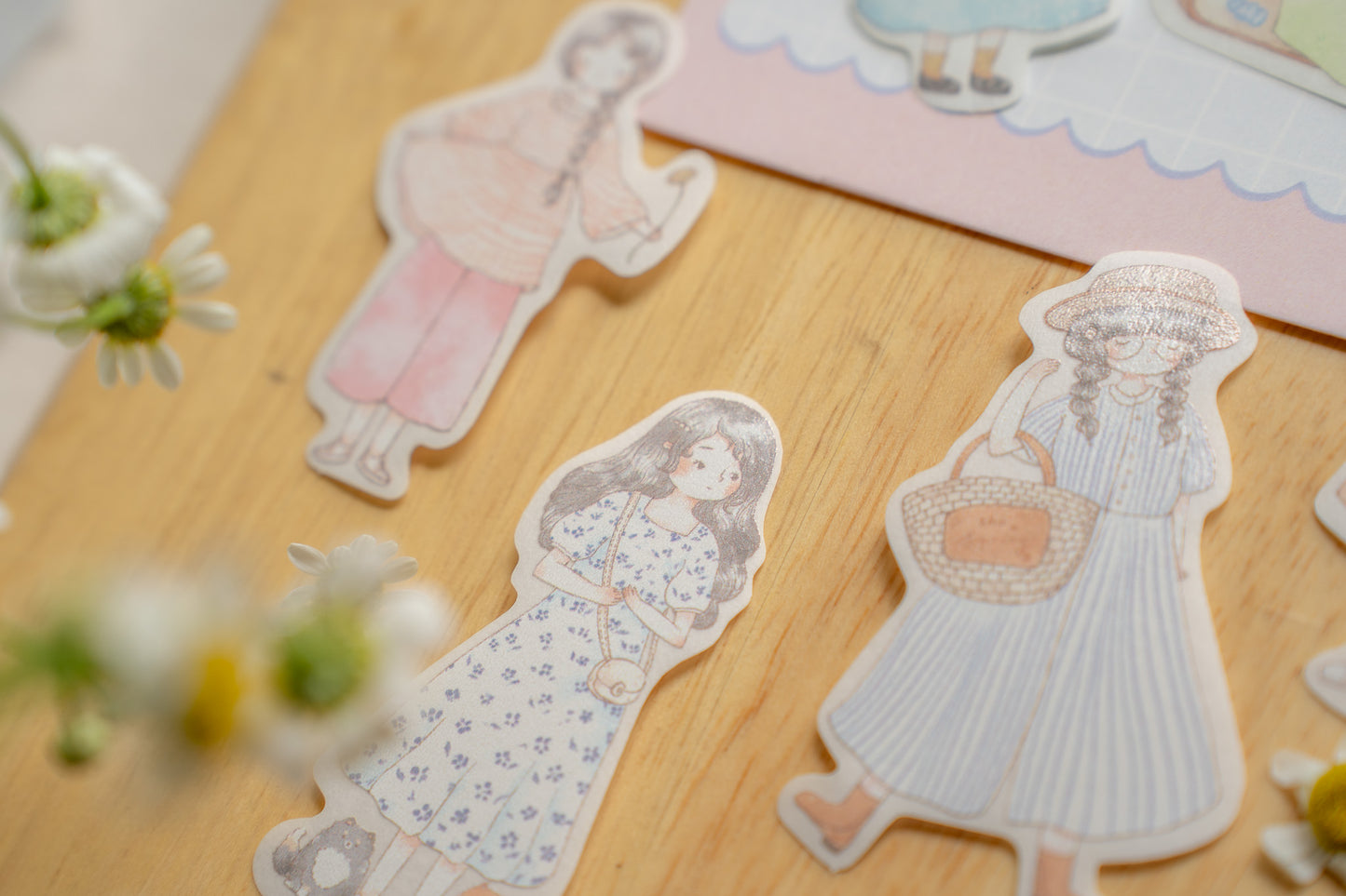 Sho Little Happiness Flake Stickers - Picnic Day