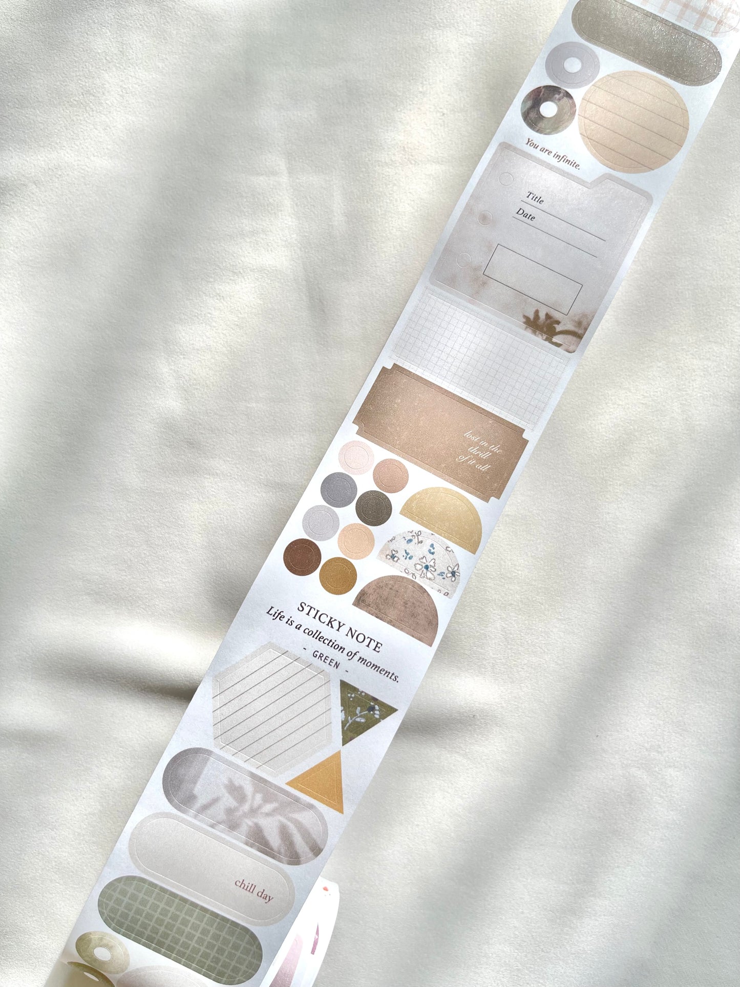 Pion Paper Tape (Kiss Cut) - Sticky Note