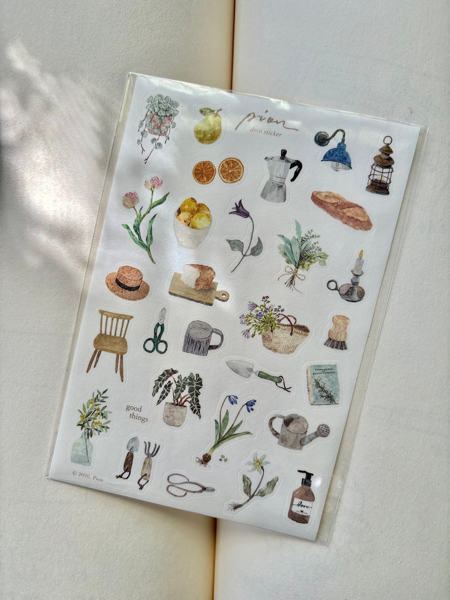 Pion Sticker Sheet - Little Things