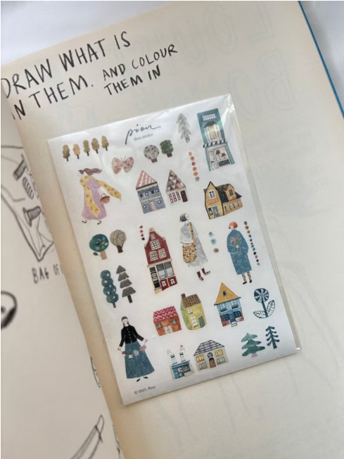 Pion Sticker Sheet - Walk