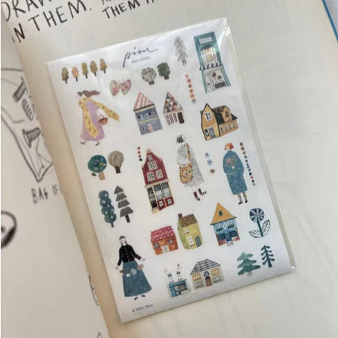 Pion Sticker Sheet - Walk