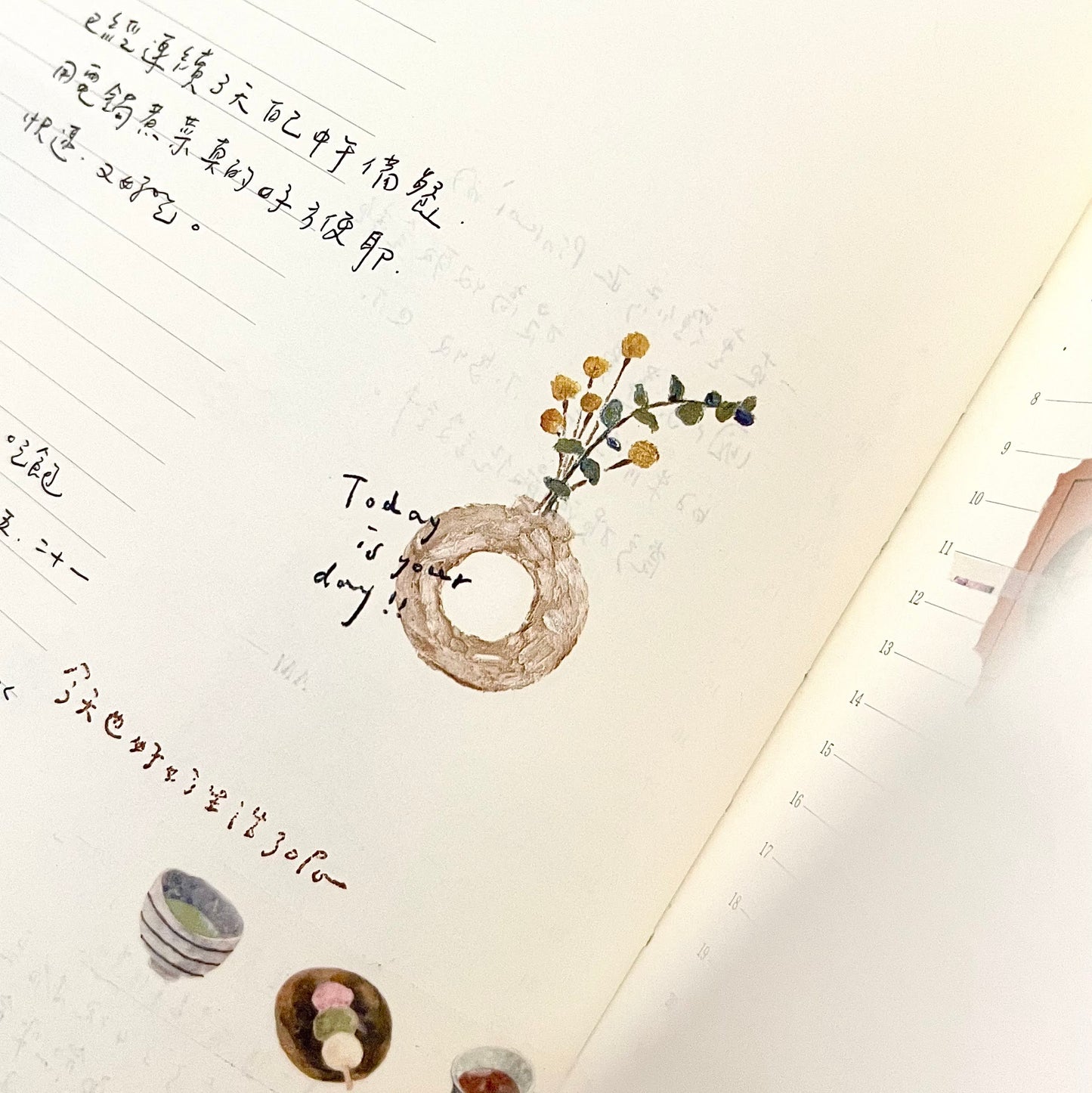 Pion Transfer Sticker Sheet - Floral