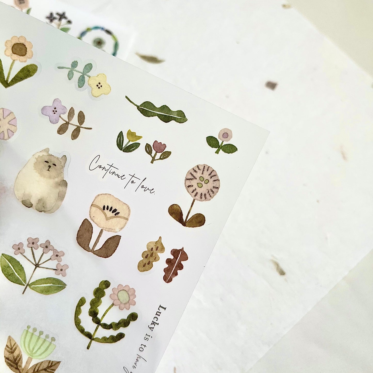Pion Transfer Sticker Sheet - Twilight