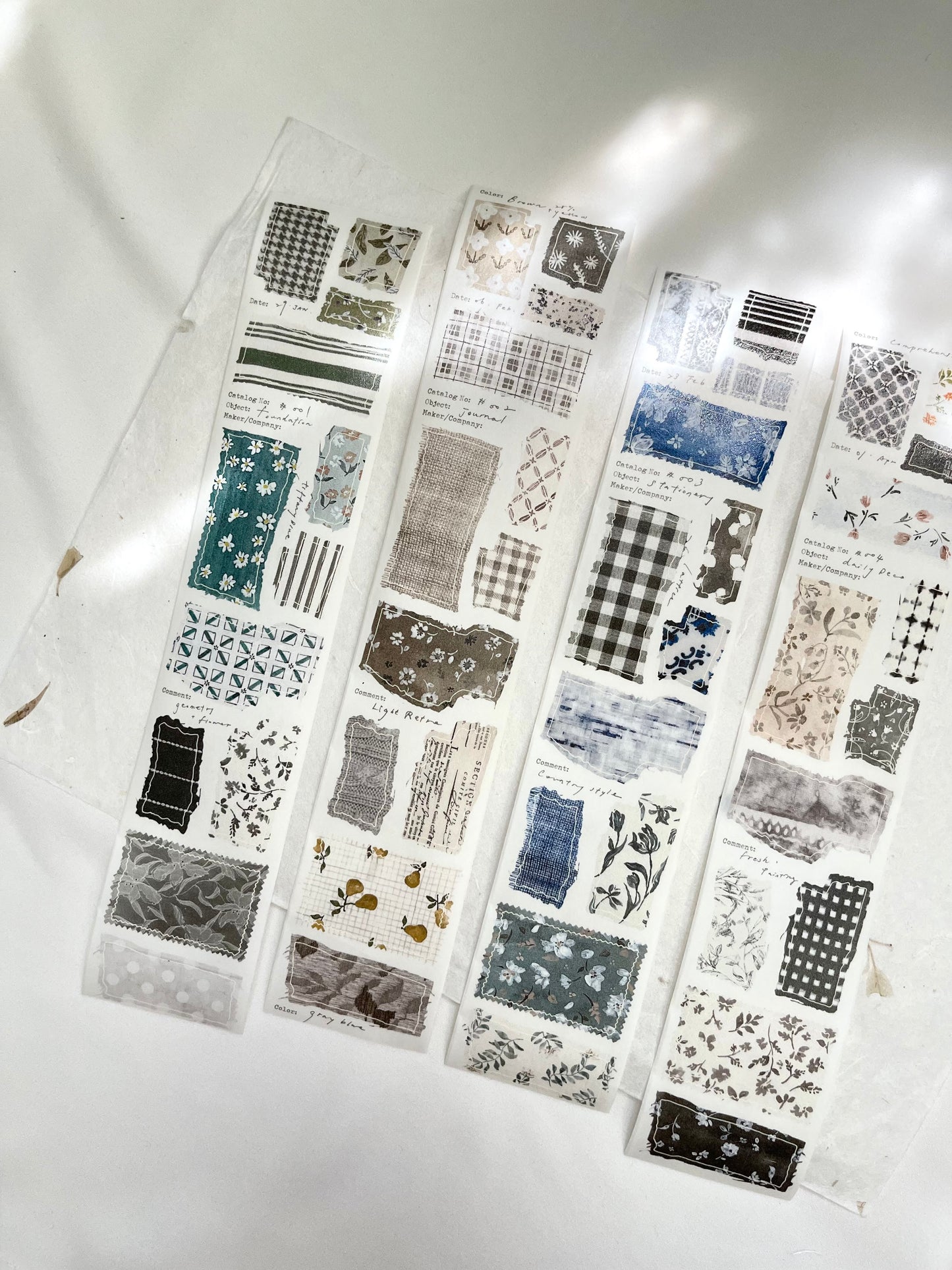 Pion Kiss-Cut Washi Tape - Cloth