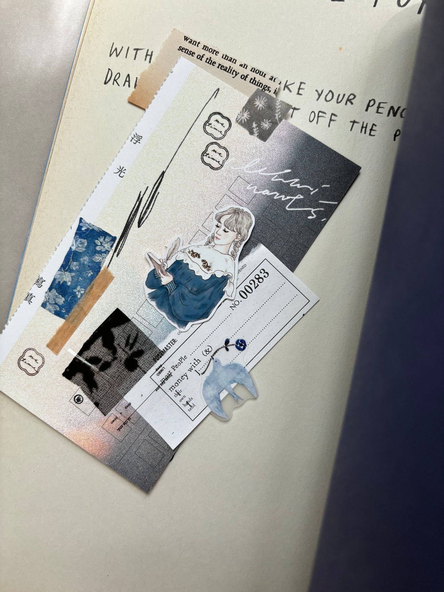 Pion Kiss-Cut Washi Tape - Cloth