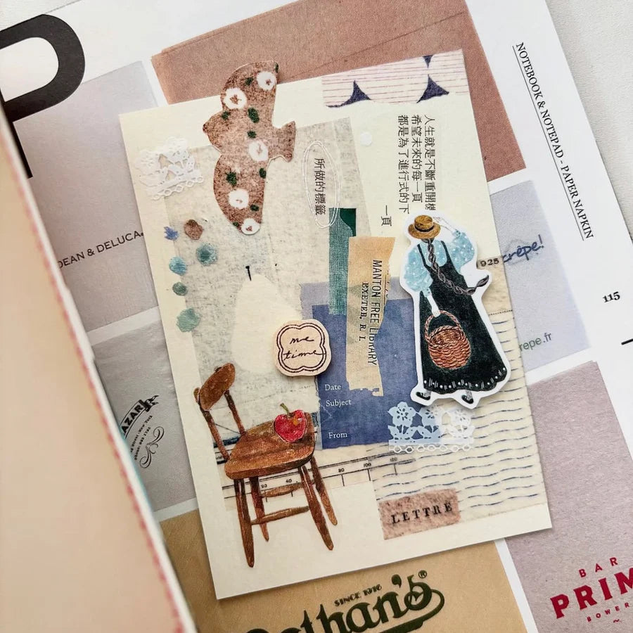 Pion Kiss-Cut Washi Tape - Fly
