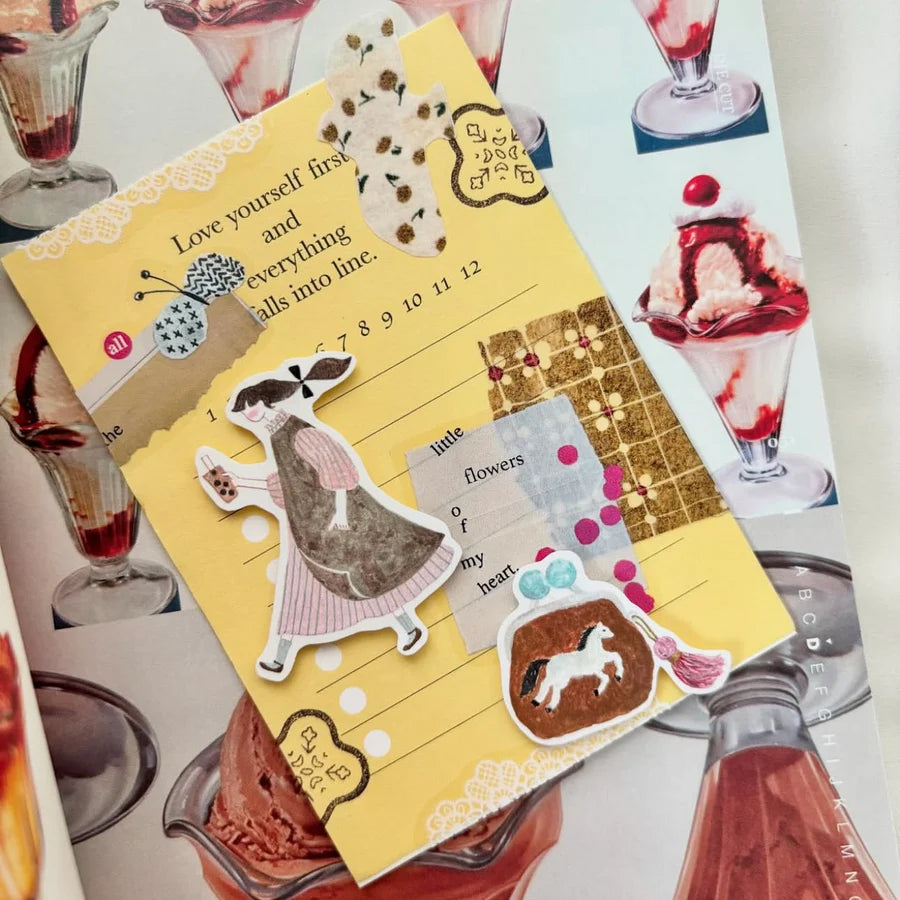 Pion Kiss-Cut Washi Tape - Fly