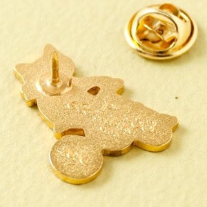 Pottering Cat Enamel Pin - Tricycle