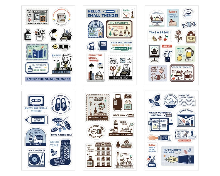 Sanby x Eric Small Things Multi-Stickers Sets