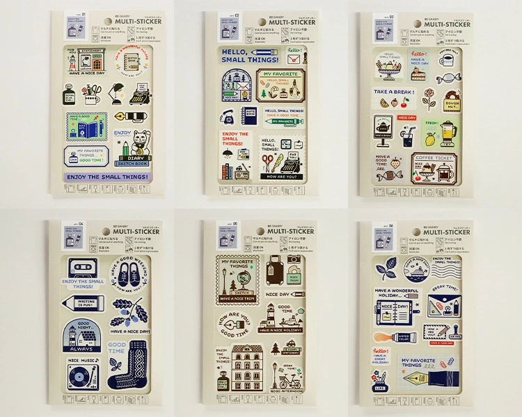 Sanby x Eric Small Things Multi-Stickers Set in original packaging