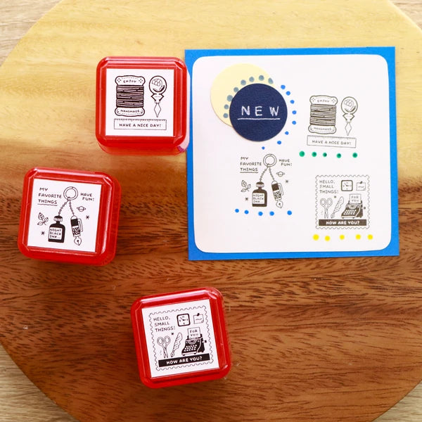 Sanby x Eric Small Things Pre-Inked Stamp - Vol 1: Keyring