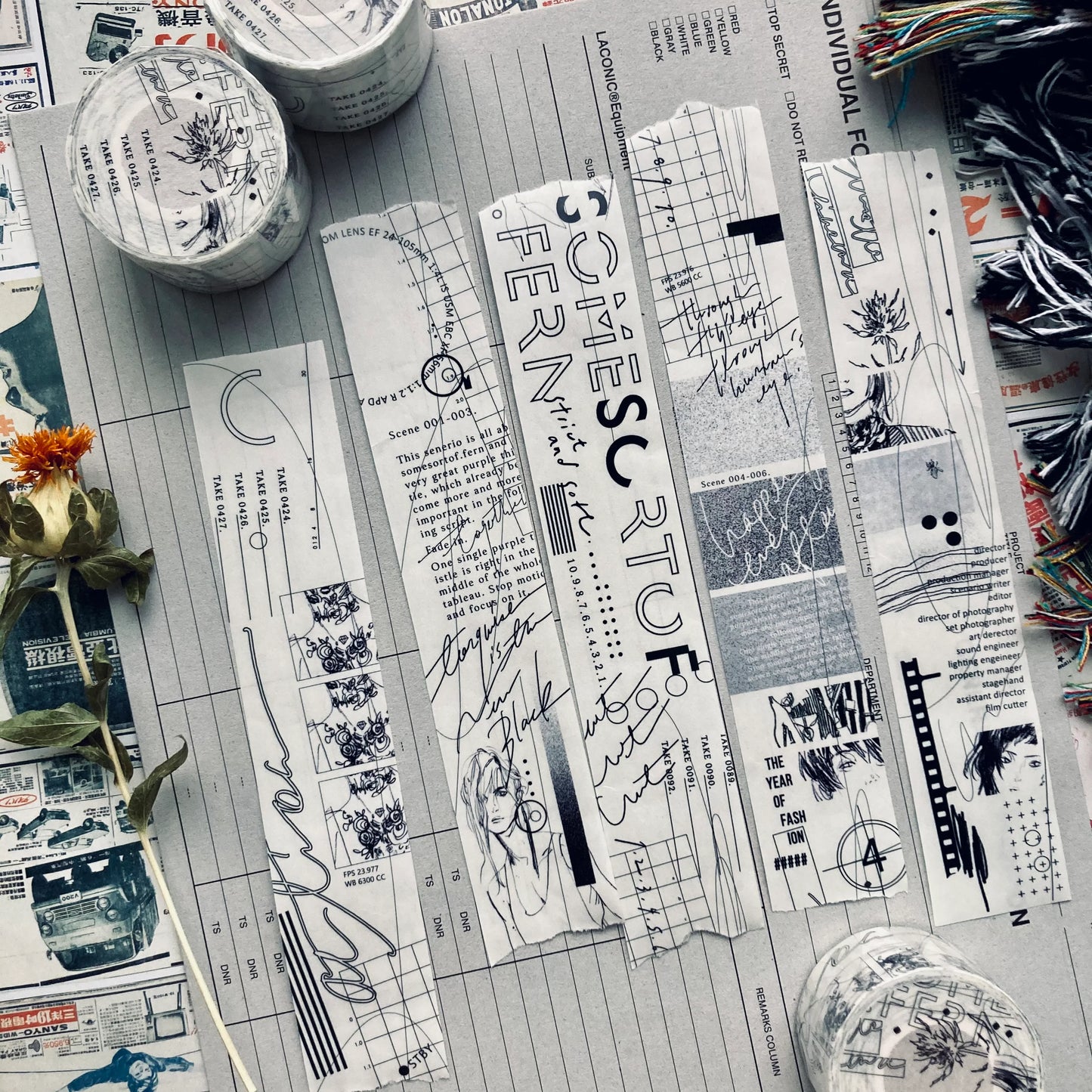 Some Sort Of Fern Washi Tape - The Movie Script (Loop)
