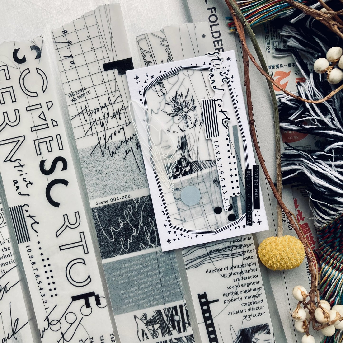 Some Sort Of Fern Washi Tape - The Movie Script (Loop)