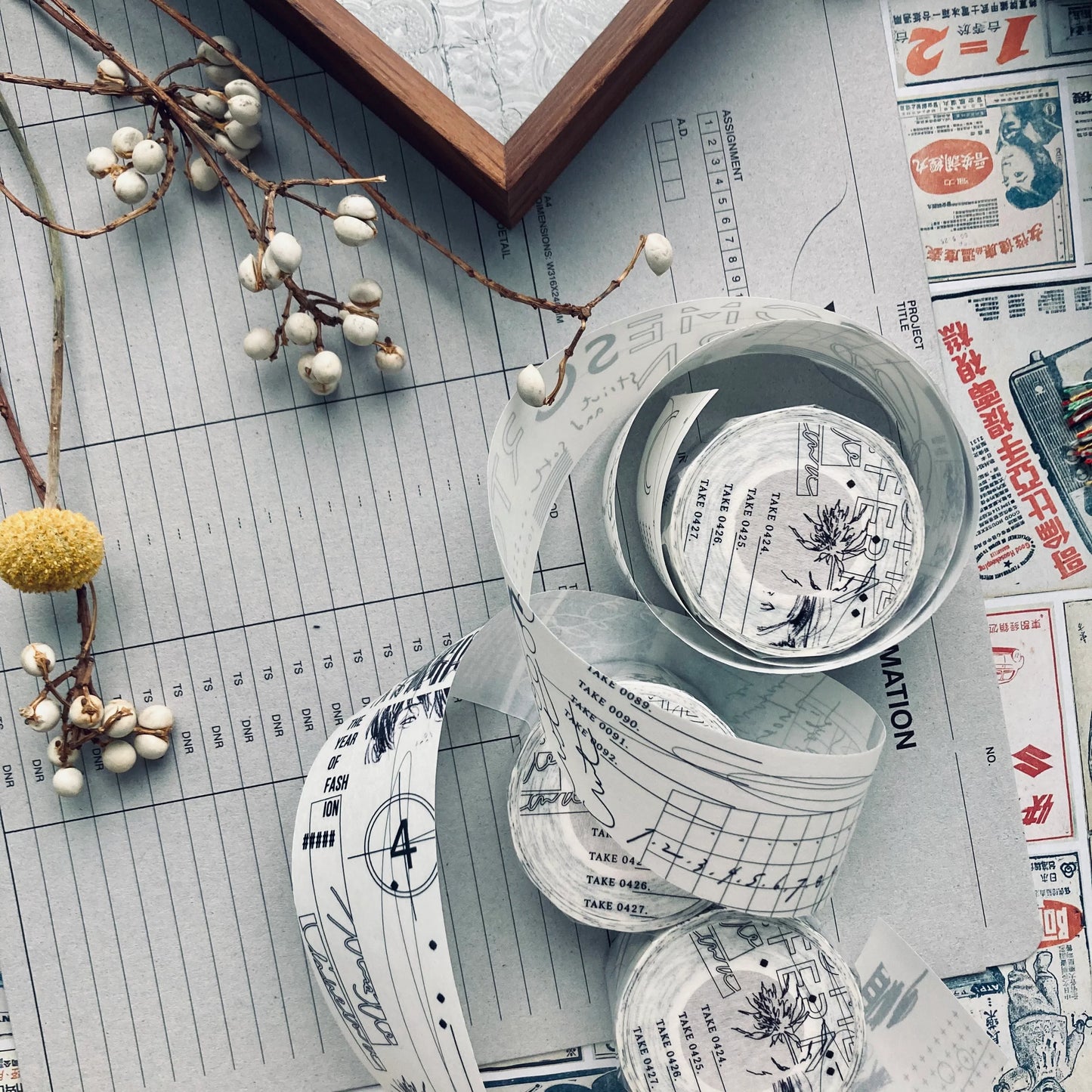 Some Sort Of Fern Washi Tape - The Movie Script (Loop)