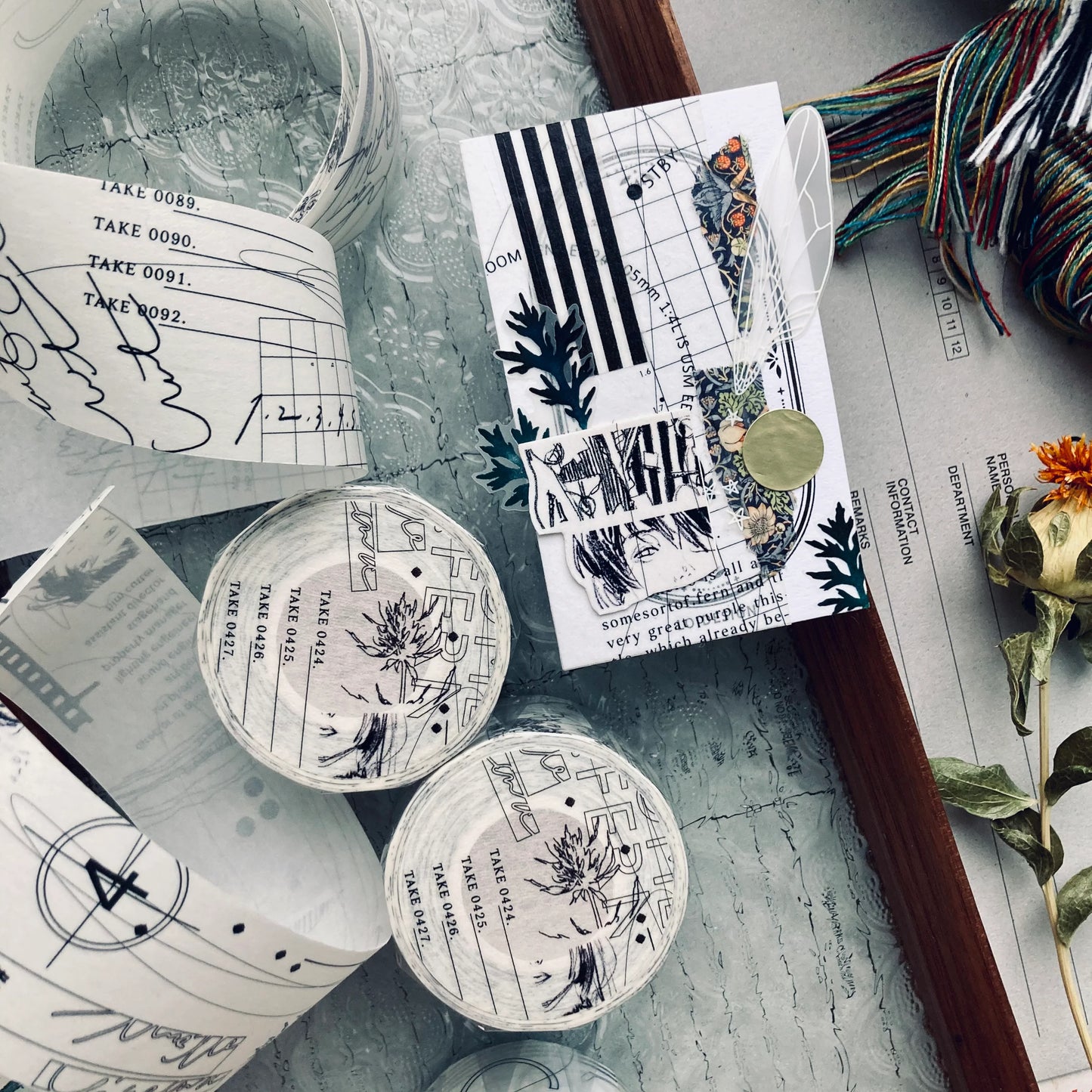 Some Sort Of Fern Washi Tape - The Movie Script (Loop)