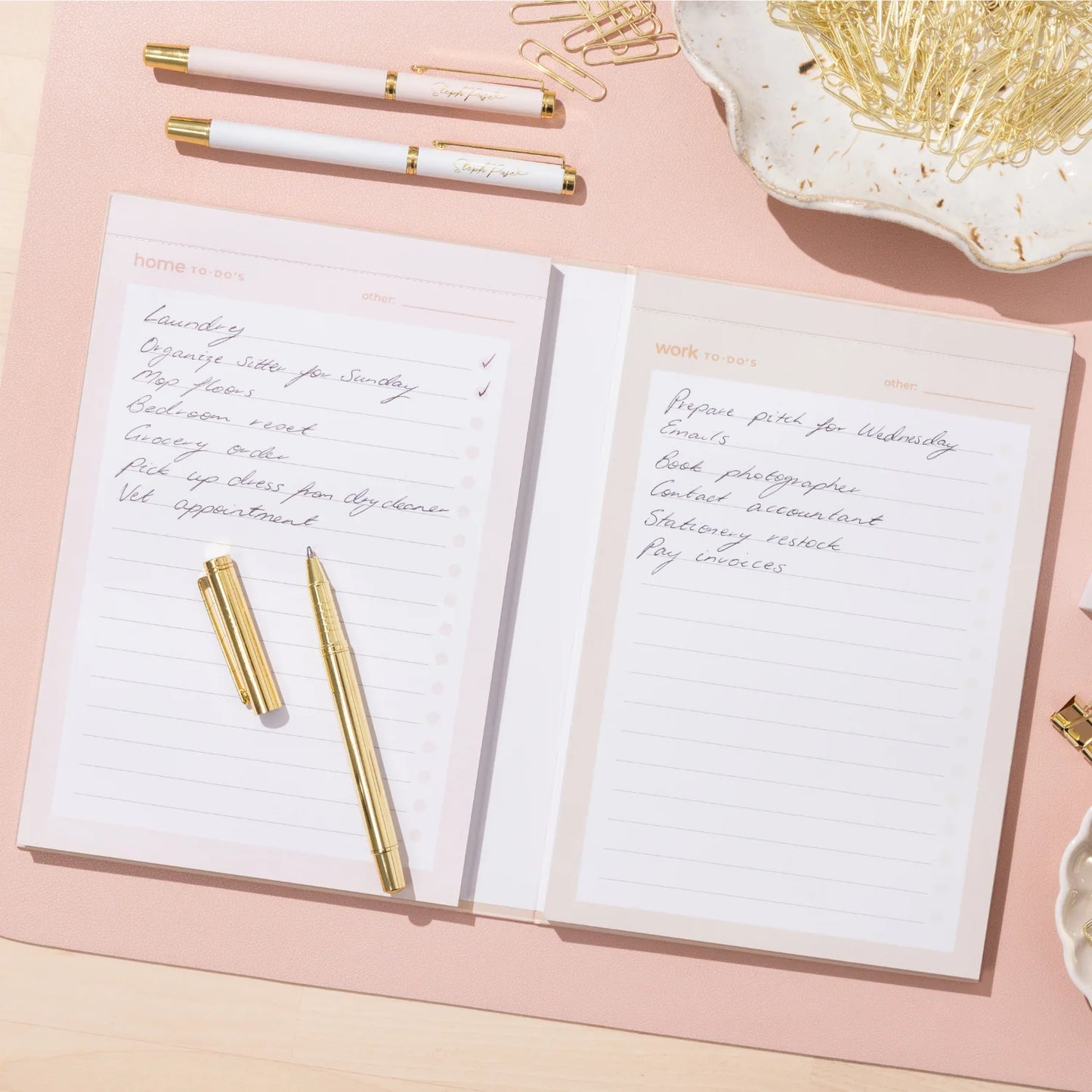 Steph Pase Planners - Home & Work To-Do List (Destash)