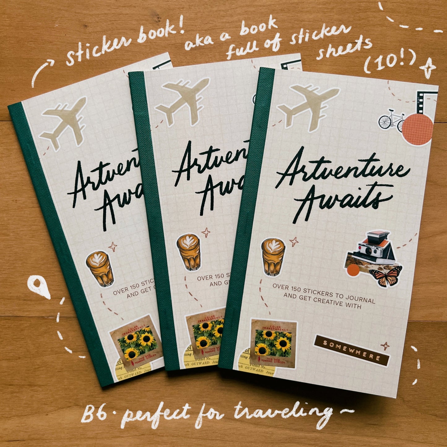 Abbey Sy Sticker Book - Artventure Awaits