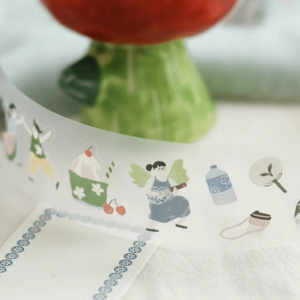 TeaYou Kiss-Cut PET Tape - Summer Fairies (Loop)