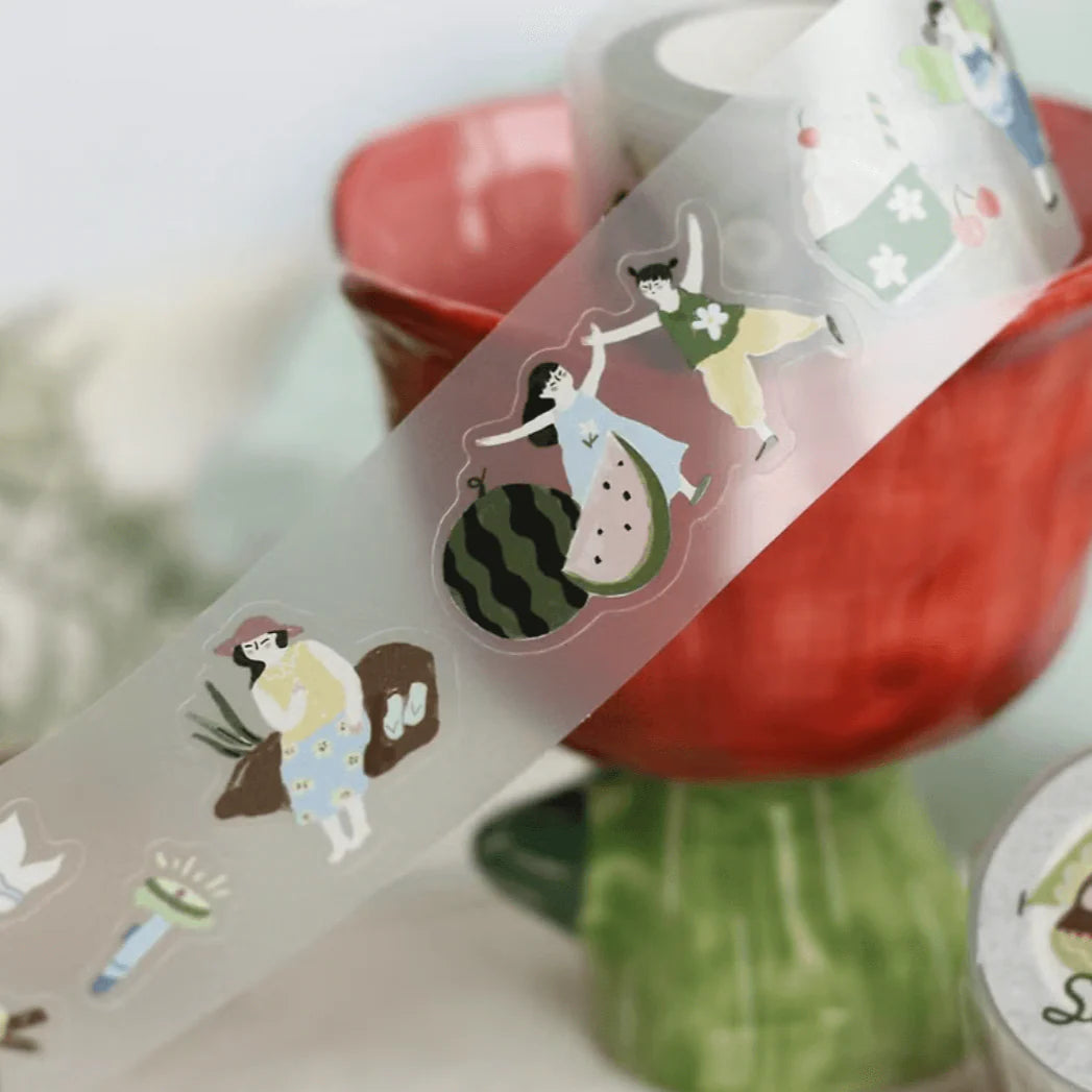TeaYou Kiss-Cut PET Tape - Summer Fairies (Loop)