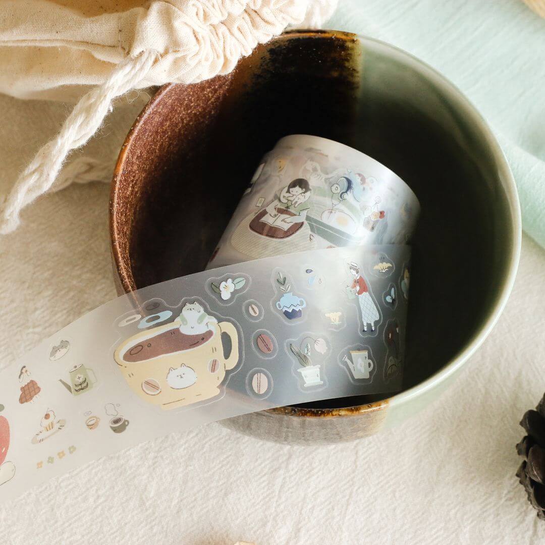 TeaYou Kiss-Cut PET Tape - Uchi No Neko (My Home Cat) (Loop)