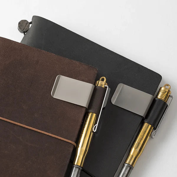 Traveler's Notebook Pen Holder - Brown
