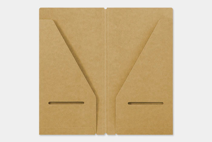 Traveler's Notebook Regular Refill 020 - Kraft Paper Folder