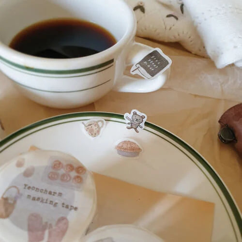 Yeoncharm Kiss-Cut Washi Tape - Comfy Home (Loop)