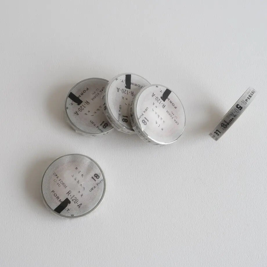 Yohaku Washi Tape - Shingetsu No Yoru (7mm)