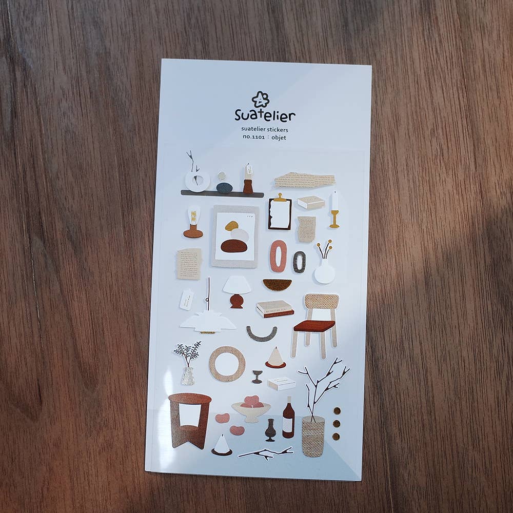 Suatelier Sticker Sheet - Object