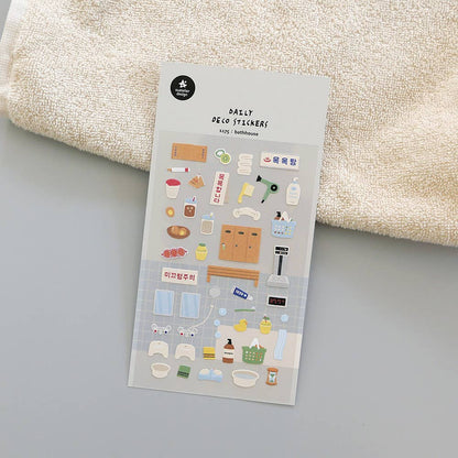 Suatelier Sticker Sheet - Bathhouse