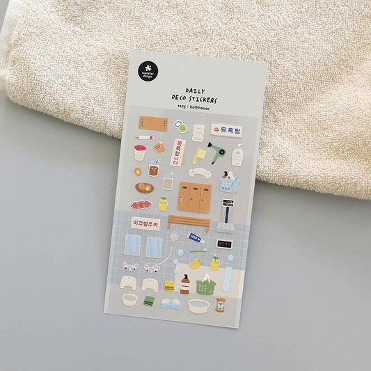 Suatelier Sticker Sheet - Bathhouse