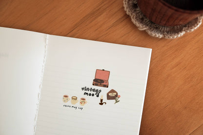 Suatelier Sticker Sheet - Handwriting #1