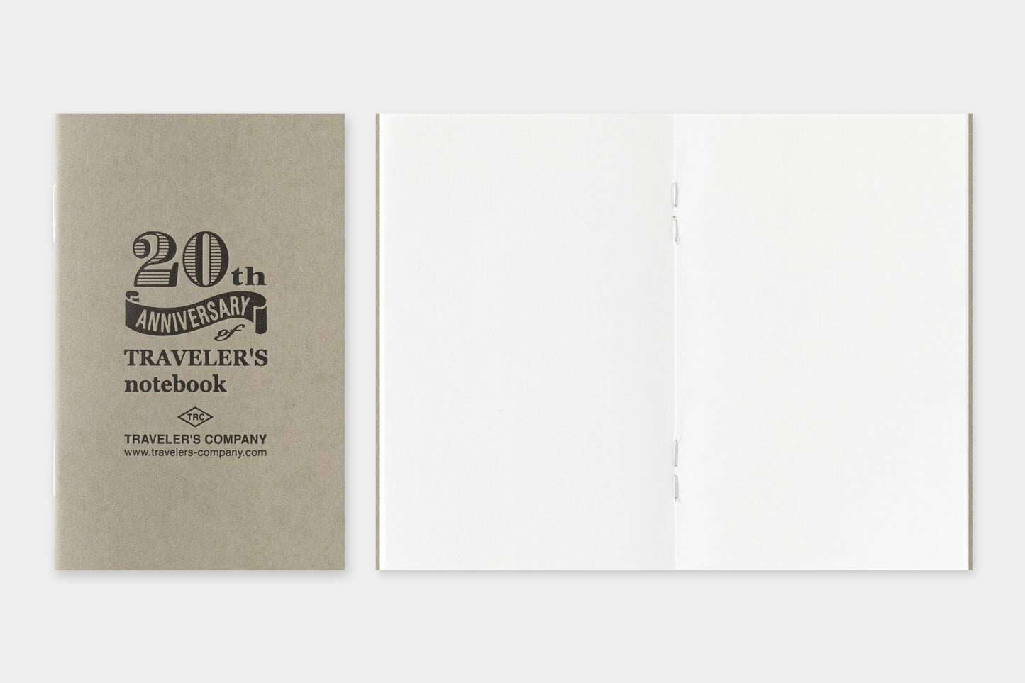 Traveler's Company 20th Anniversary Limited Set - Card Size - Brown