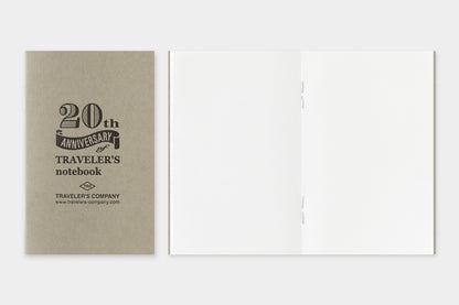 Traveler's Company 20th Anniversary Limited Set - Card Size - Brown