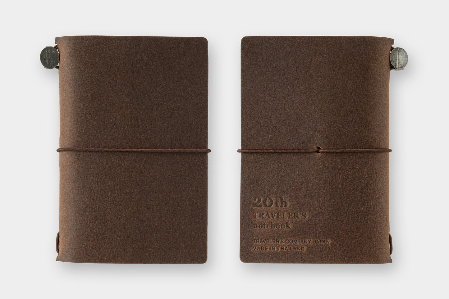 Traveler's Company 20th Anniversary Limited Set - Card Size - Brown