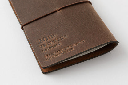 Traveler's Company 20th Anniversary Limited Set - Card Size - Brown