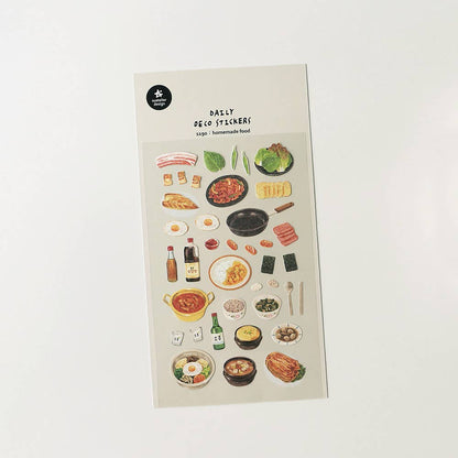 Suatelier Sticker Sheet - Homemade Food